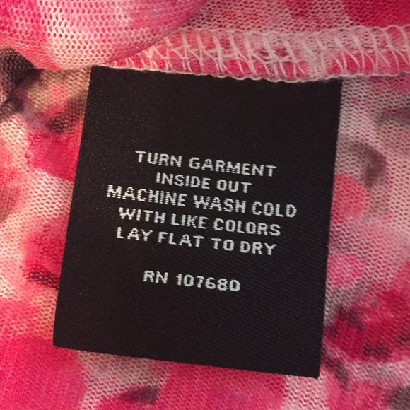 Pink multi colored top - Picture 7 of 7